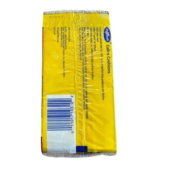 Dr. Scholl's Callus Cushions Remover Foot Care Discontinued 1998 NIB NEW Sealed - Picture 3 of 5